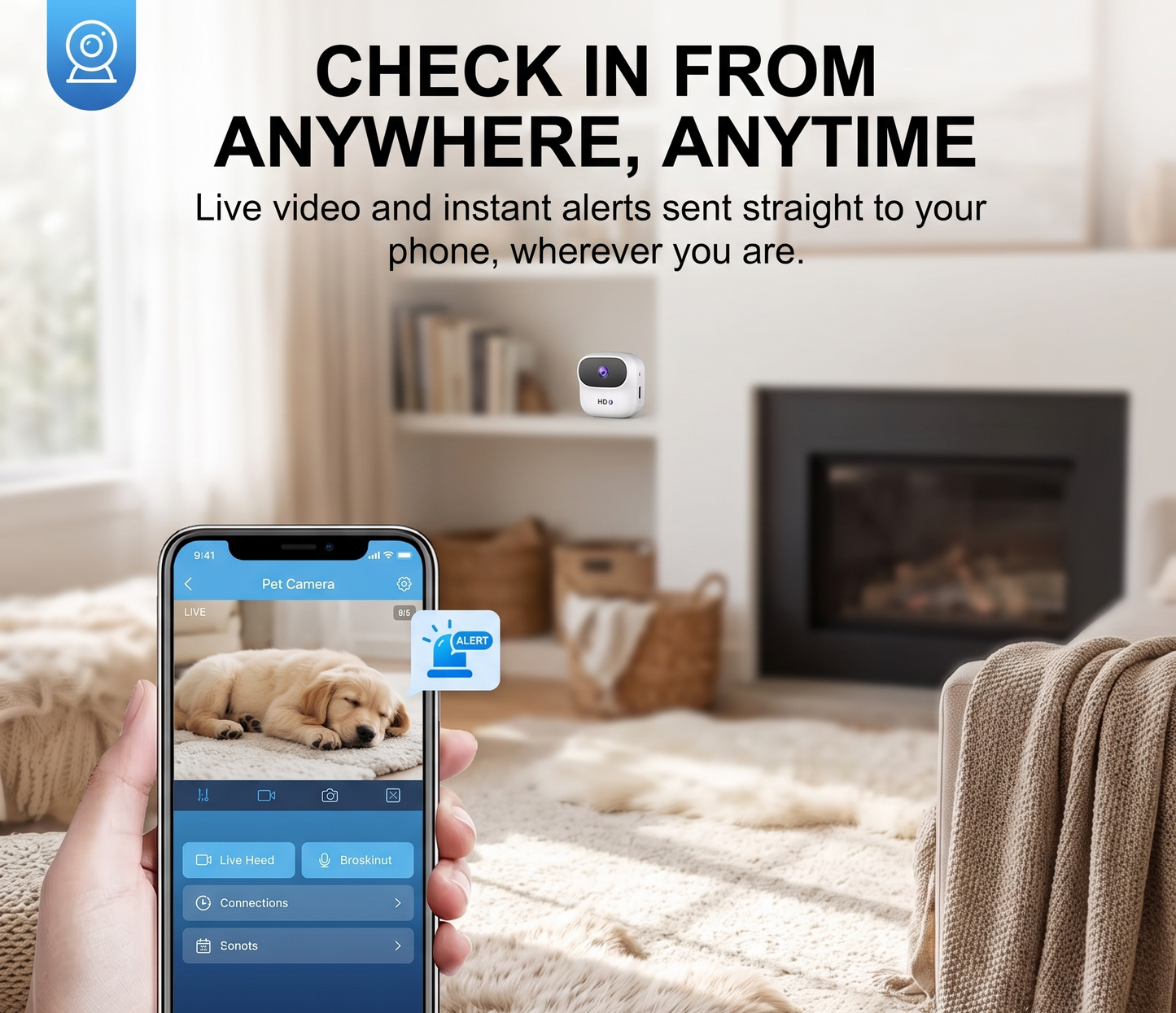 PawWatch HD Pet Camera